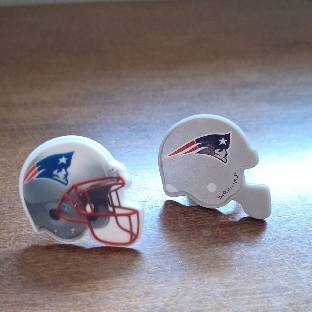 Patriots Football Helmet Rings 2 Included 2011